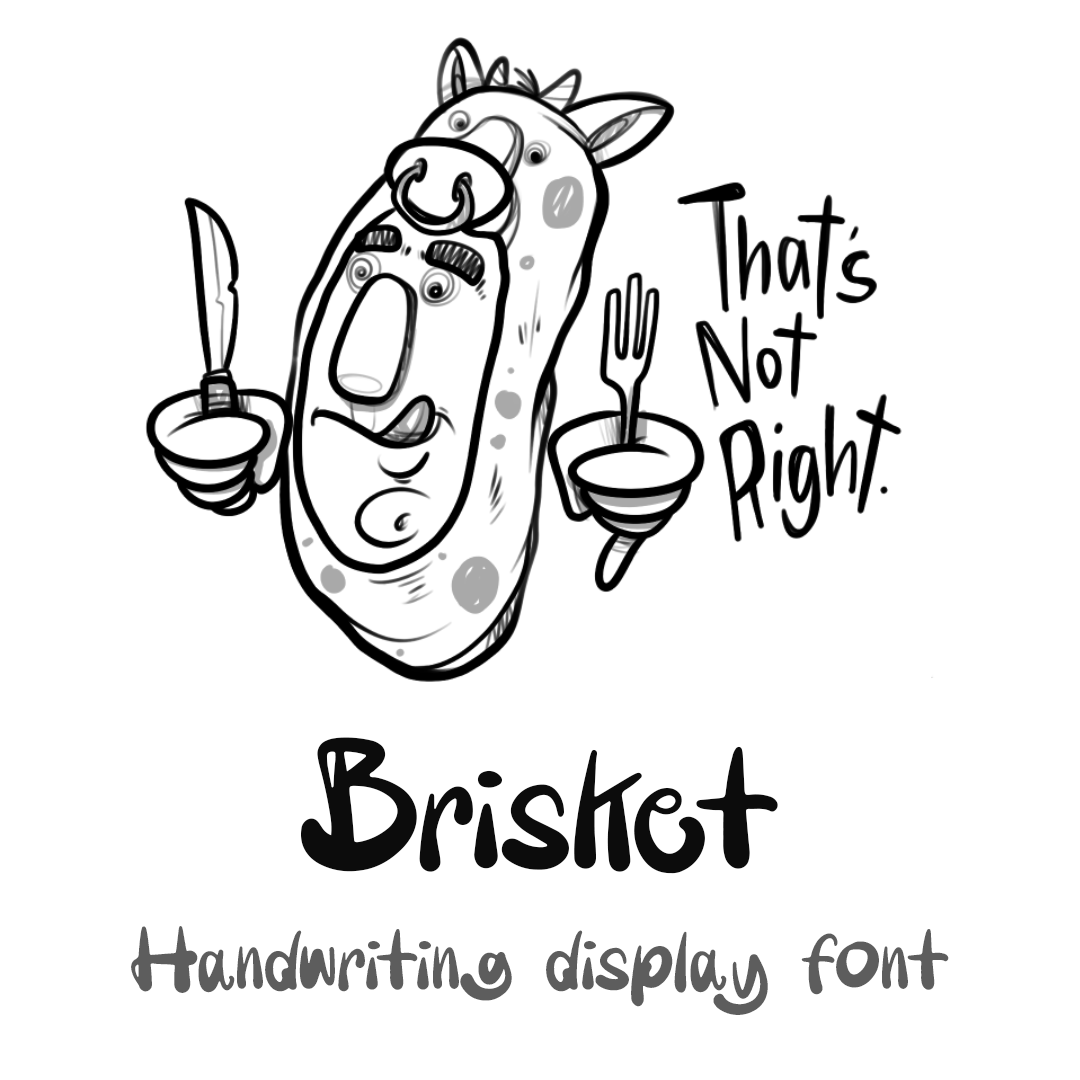 Cover image for Brisket font