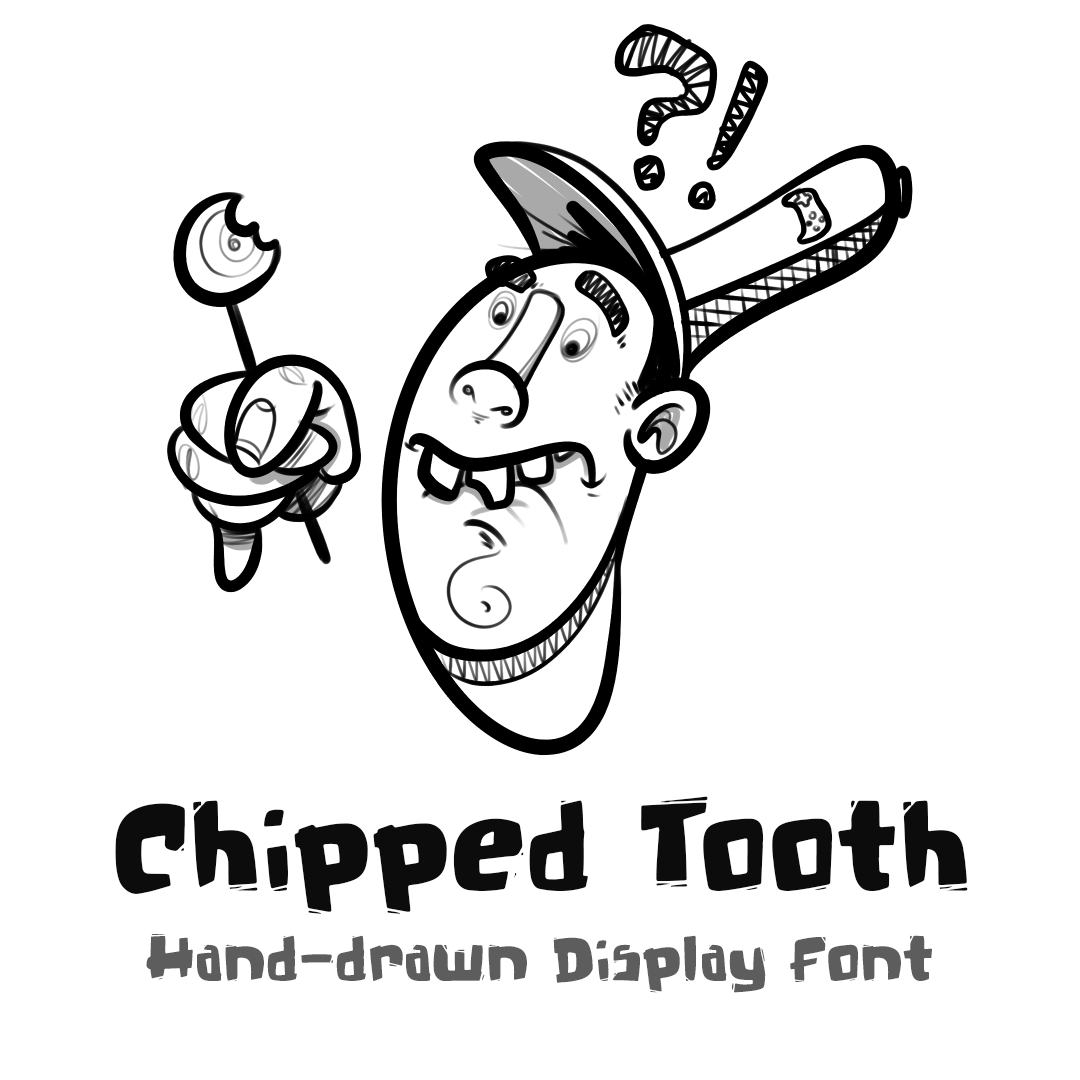 Cover image for Chipped Tooth font