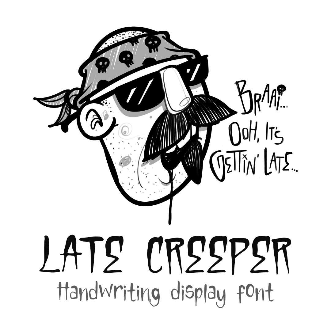 Cover image for Late Creeper font