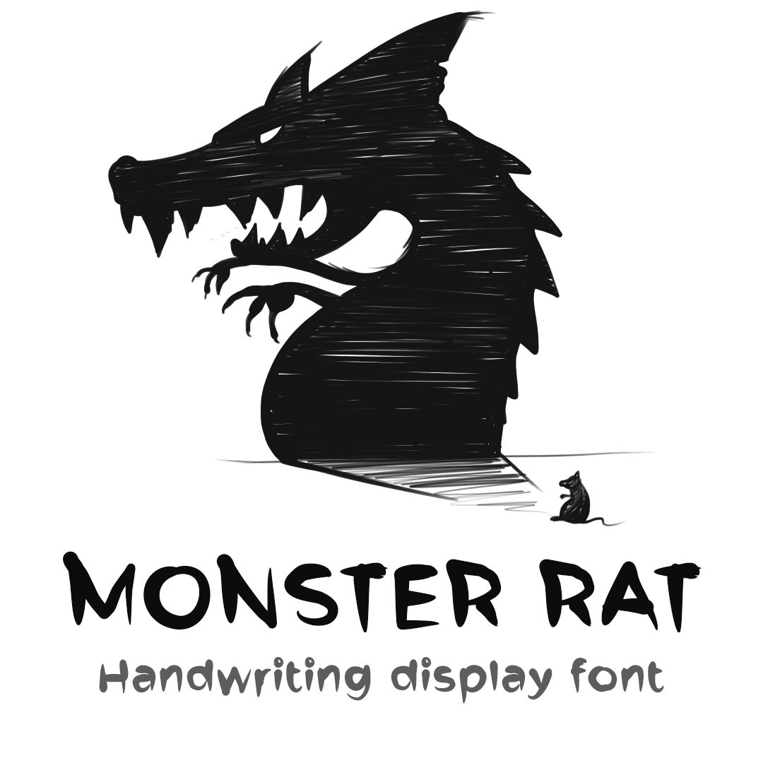 Cover image for Monster Rat font