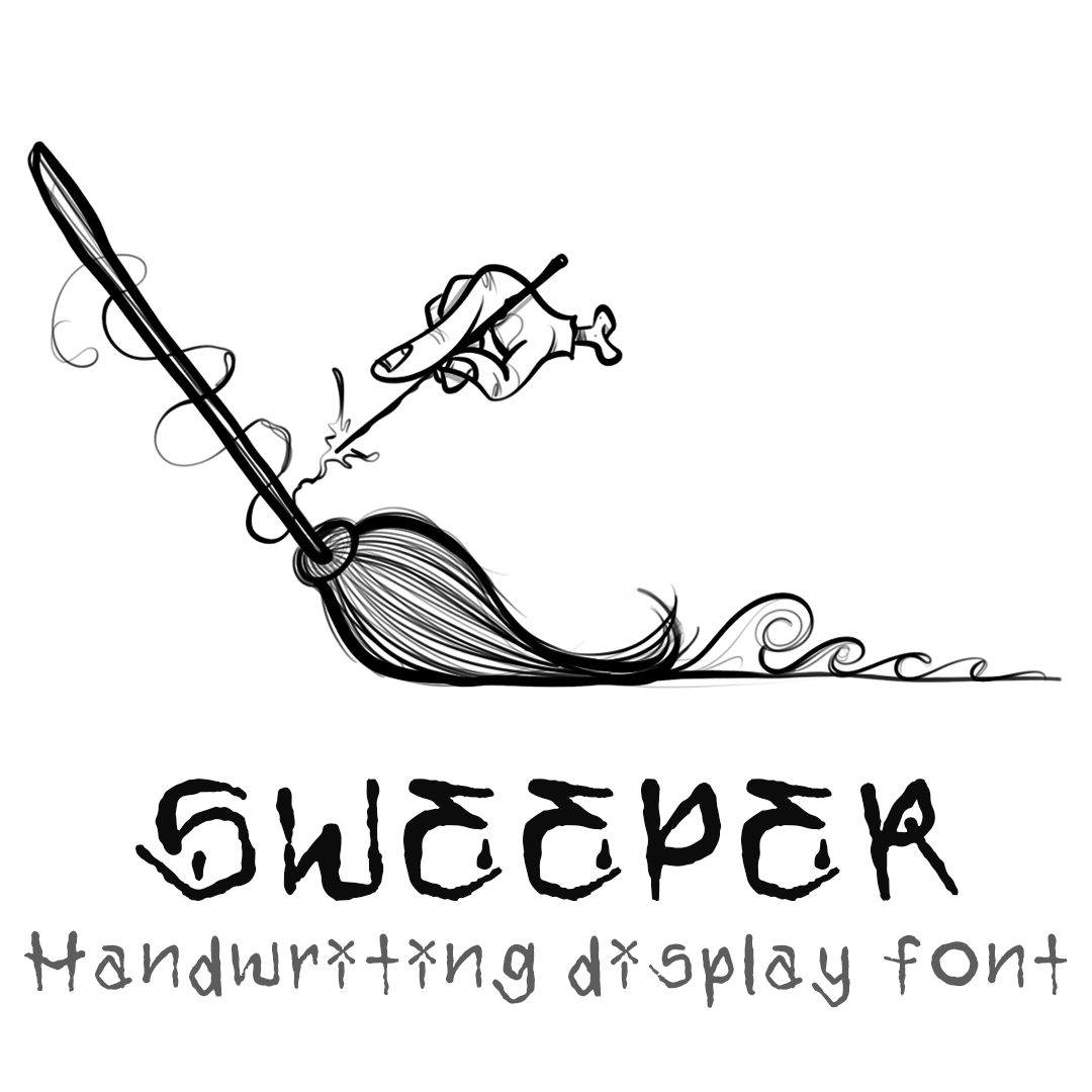 Cover image for Sweeper font