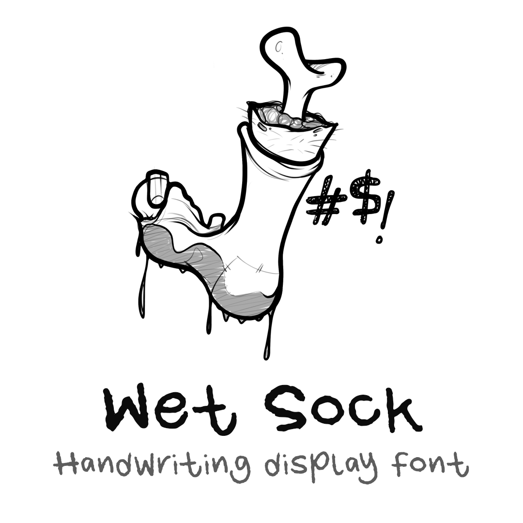 Cover image for Wet Sock font